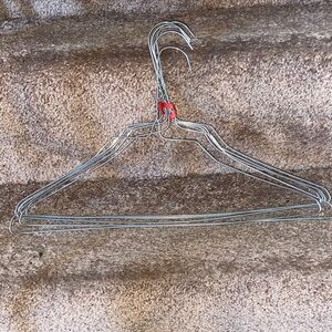 Silver Wire Hangers